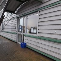 Cladding - Cleaning in progress